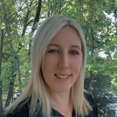 A headshot photo of Bridget, a patient care coordinator